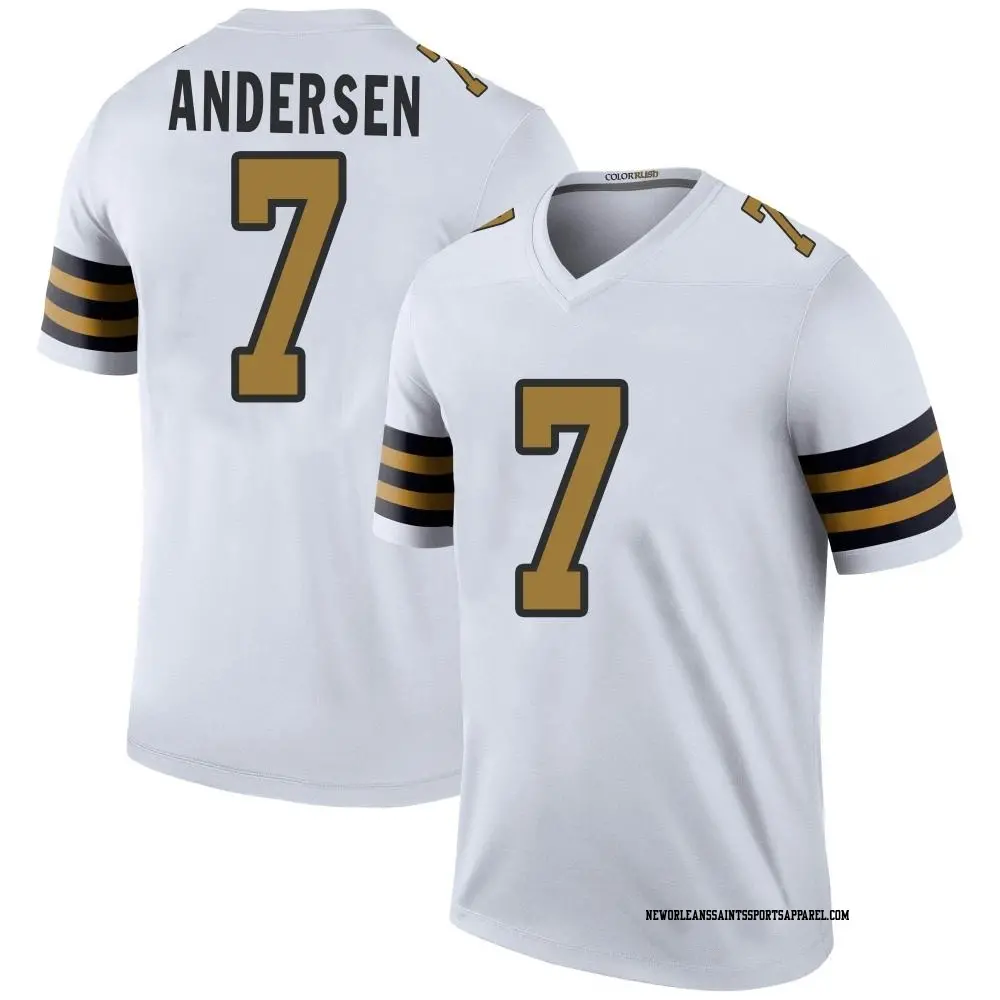 Morten Andersen Jersey for Men Women and Kids Saints Store