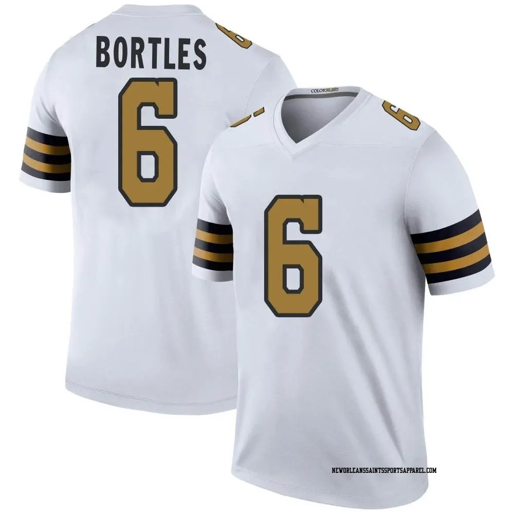 Legend White Youth Blake Bortles New Orleans Saints Color Rush Jersey Saints Store