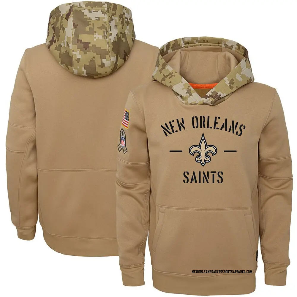 New Orleans Saints Salute to Service Hoodies Sweatshirts Saints Store